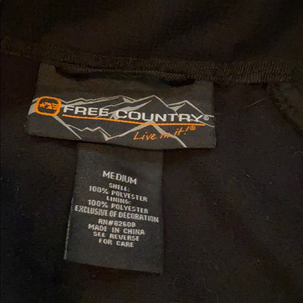Free Country jacket black medium - Picture 6 of 7